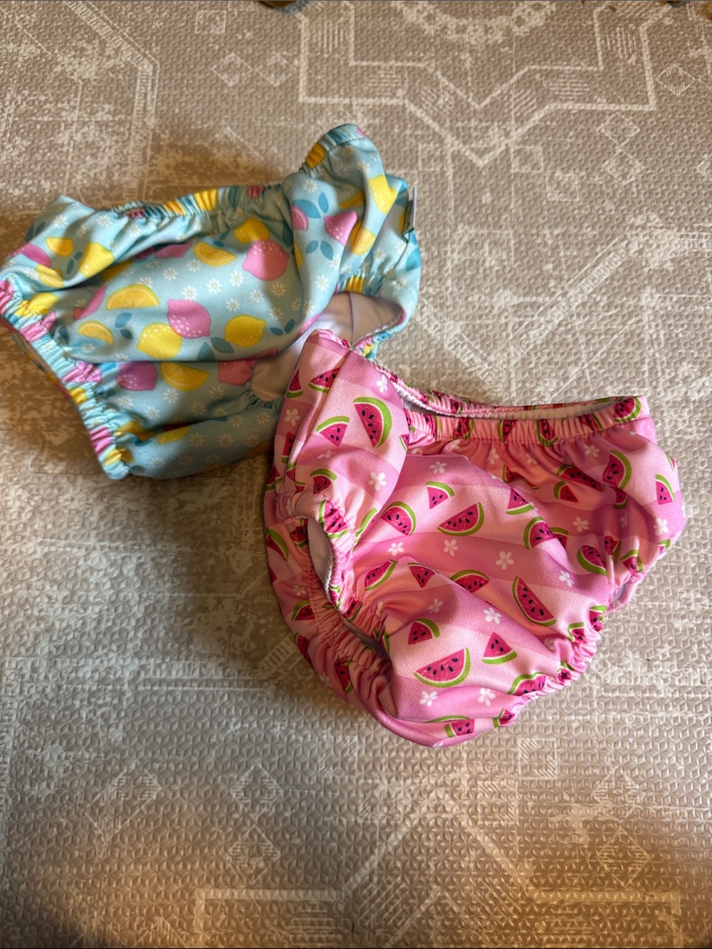 Green Sprouts- 18mth  Reusable Swim Diaper Cover - Pink Watermelon Print